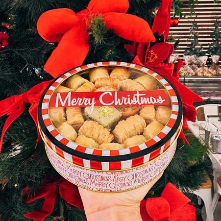 Round Christmas Gift Box