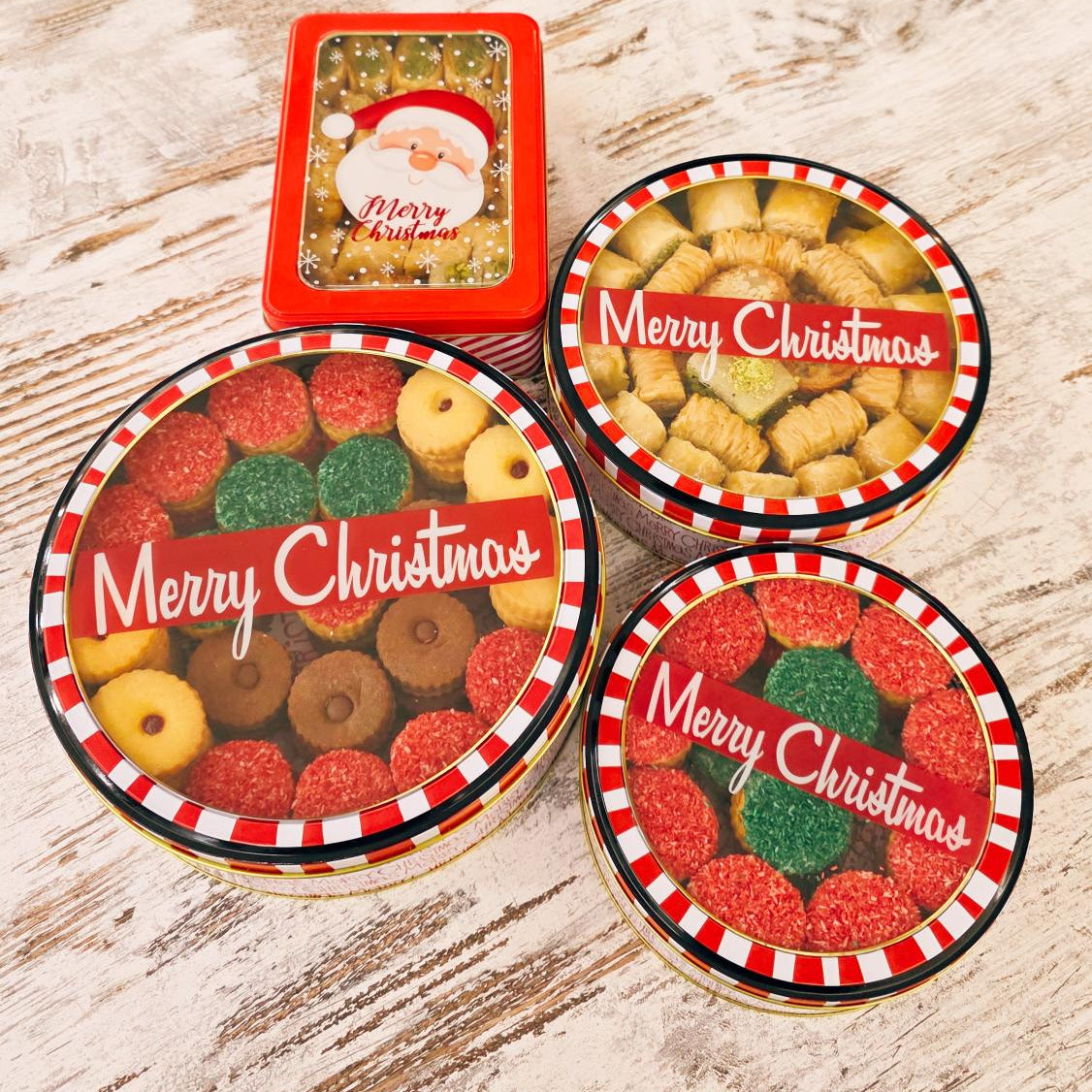 Round Christmas Gift Box