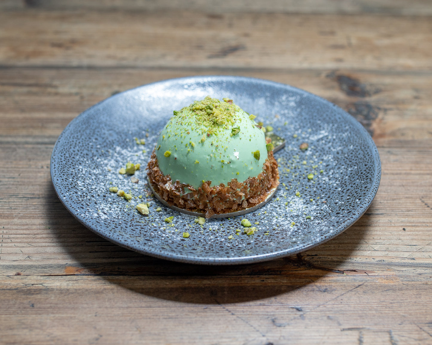 Pistachio Mousse Dome